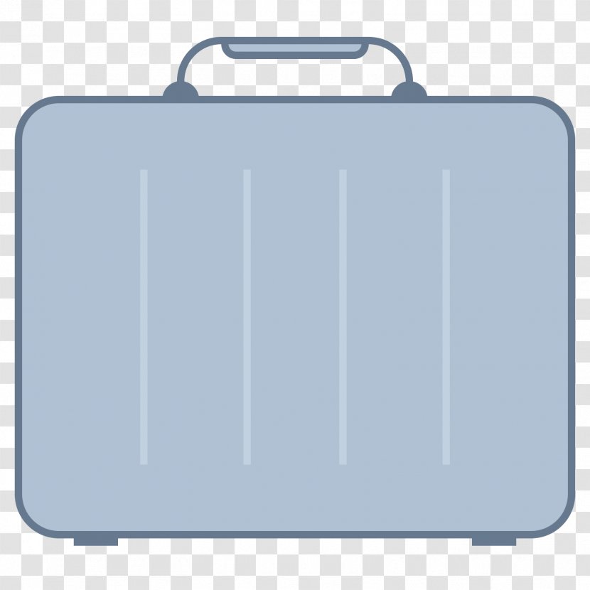 Briefcase Rectangle Suitcase Transparent PNG