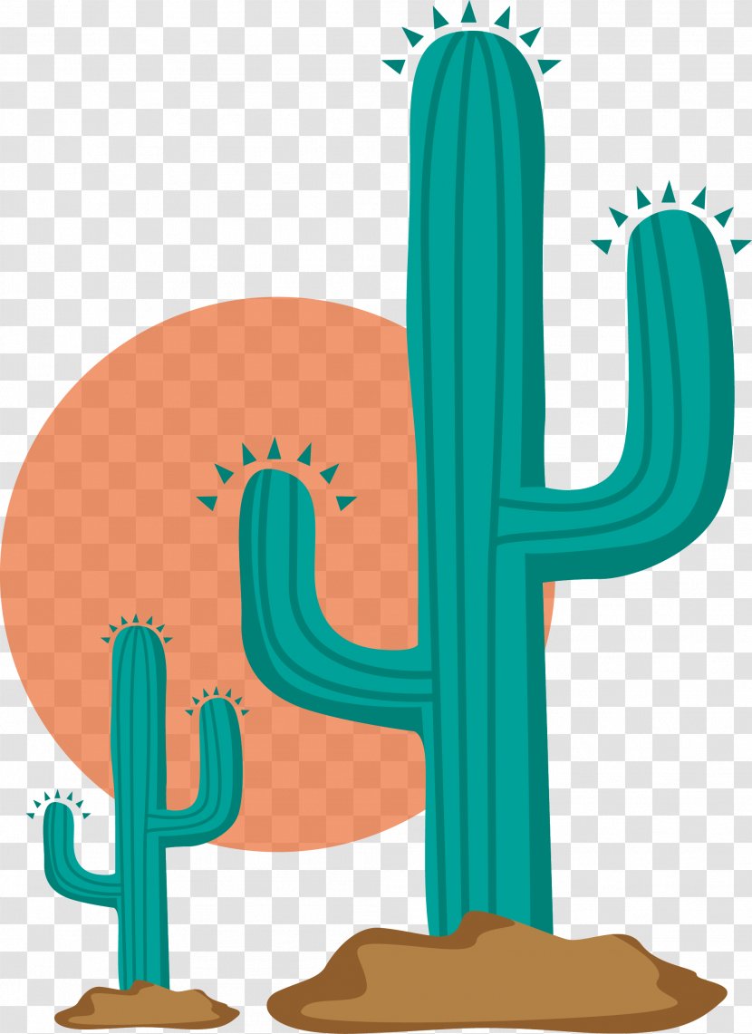 Cactaceae Clip Art - Poster - Vector Cactus Transparent PNG