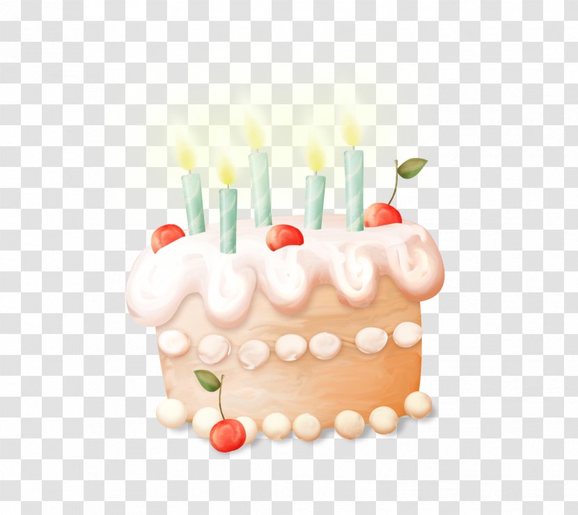 Birthday Cake Fruitcake Drawing - Icing Transparent PNG