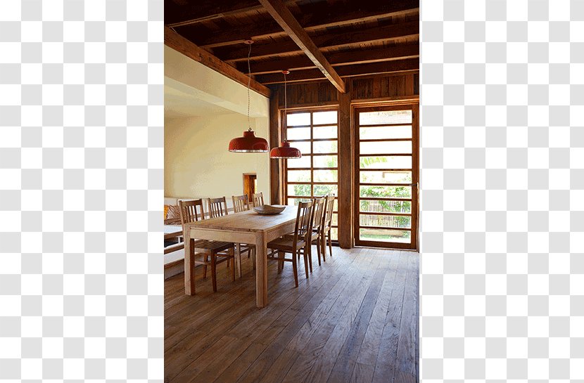 Nosy Be House Island Villa Wood - Building - Dining Room Transparent PNG