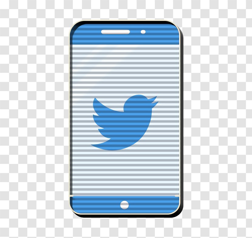 Bird Icon - Symbol Electric Blue Transparent PNG