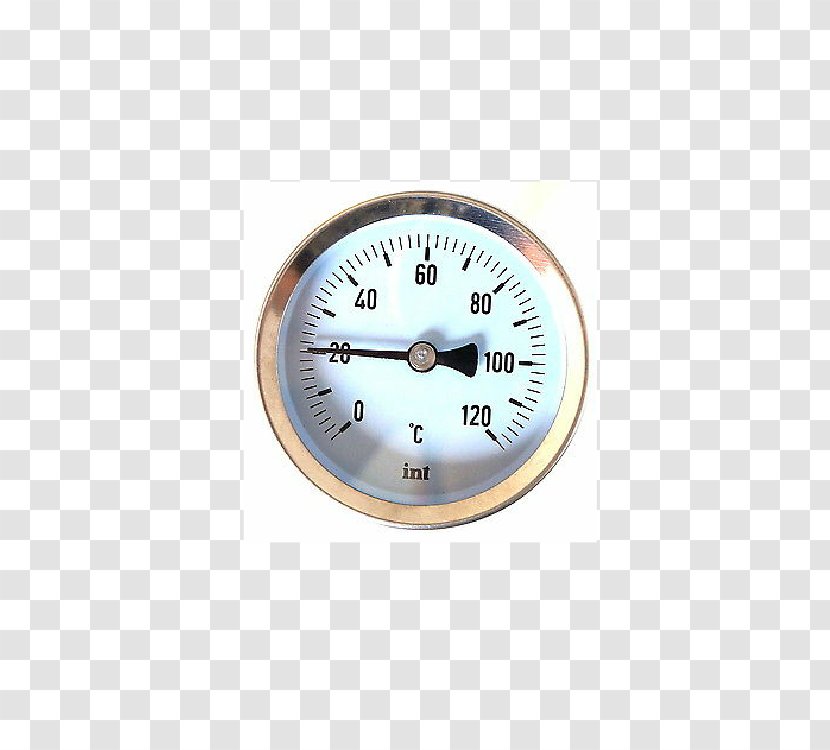 Gauge Temperature Thermometer Measurement Celsius - Pressure - Speedometer Background Transparent PNG