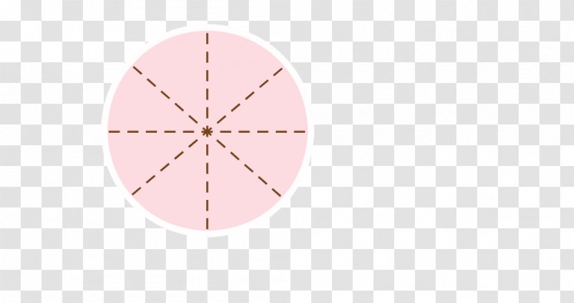 Pink M Line - Peach - Design Transparent PNG