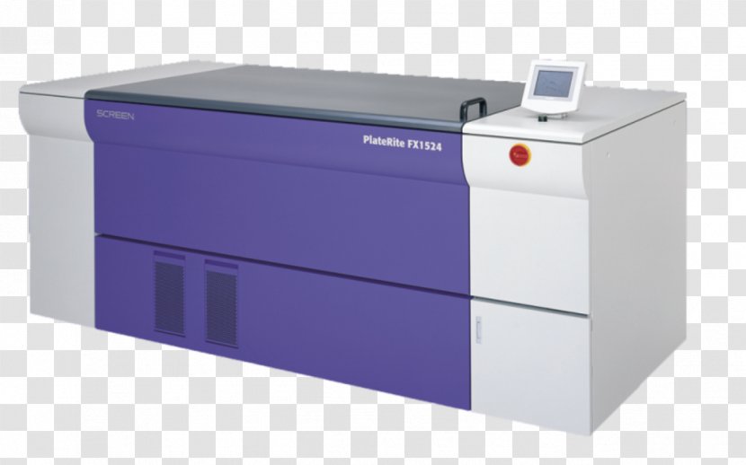 Computer To Plate Flexography Letterpress Printing Machine - Offset - Technology Transparent PNG