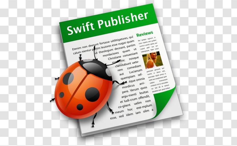 Microsoft Publisher Desktop Publishing Swift Page Layout Computer Software - Brochure - Design Transparent PNG