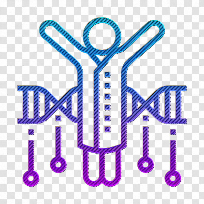 Bioengineering Icon Genome Icon Scientist Icon Transparent PNG