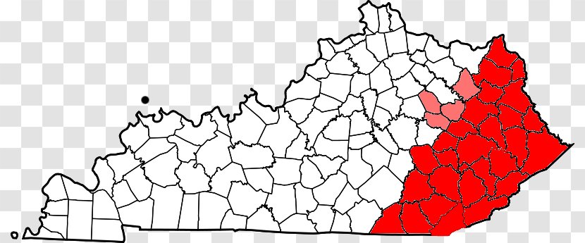 Eastern, Kentucky Rockcastle County, Muhlenberg Robertson Gallatin - Line Art - County Transparent PNG