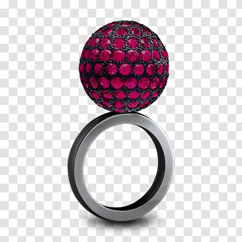 Ruby Ring Diamond Brilliant Emerald - Disco Ball Transparent PNG