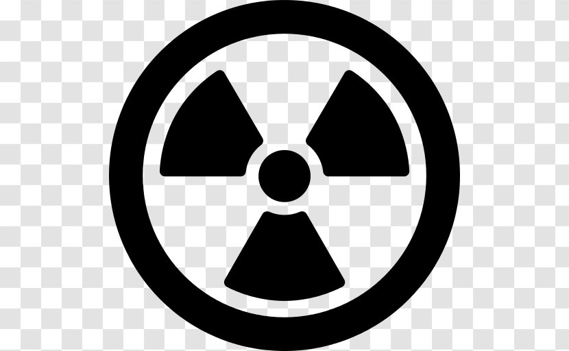 Ionizing Radiation Hazard Symbol Radioactive Decay Biological - Royaltyfree - Power Plant Clipart Toxic Transparent PNG