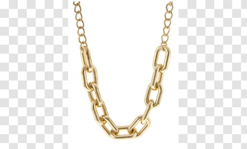 Jewellery Chain Necklace Gold - Bold Transparent PNG