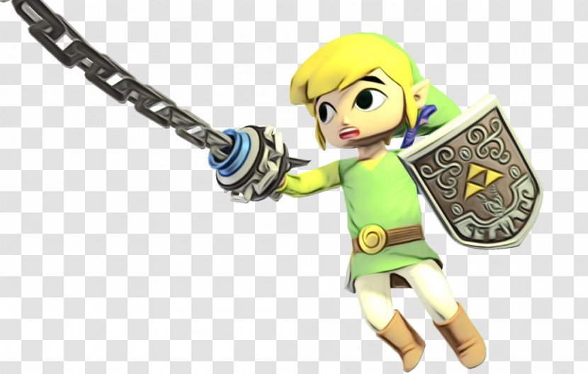 The Legend Of Zelda: Wind Waker A Link To Past Ocarina Time Princess Zelda - Cartoon - Action Figure Figurine Transparent PNG