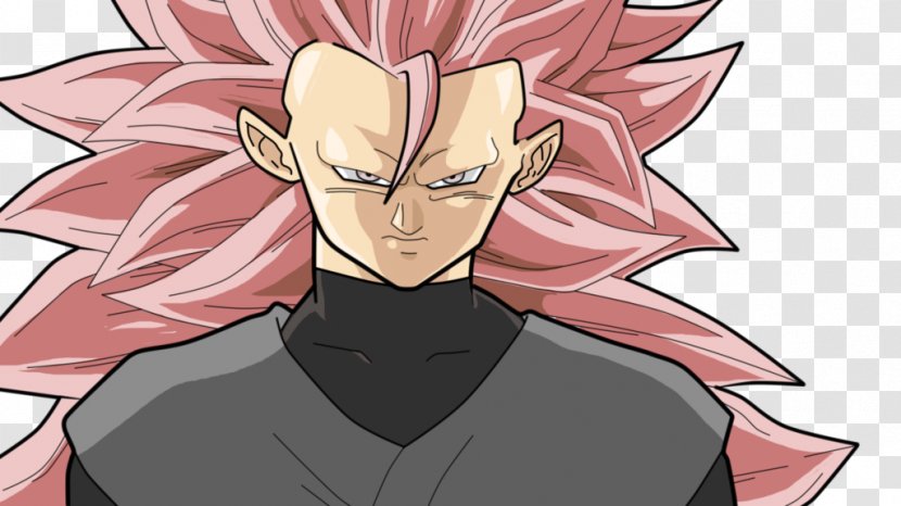 Goku Black Super Saiyan Ōzaru Fan Art - Heart Transparent PNG