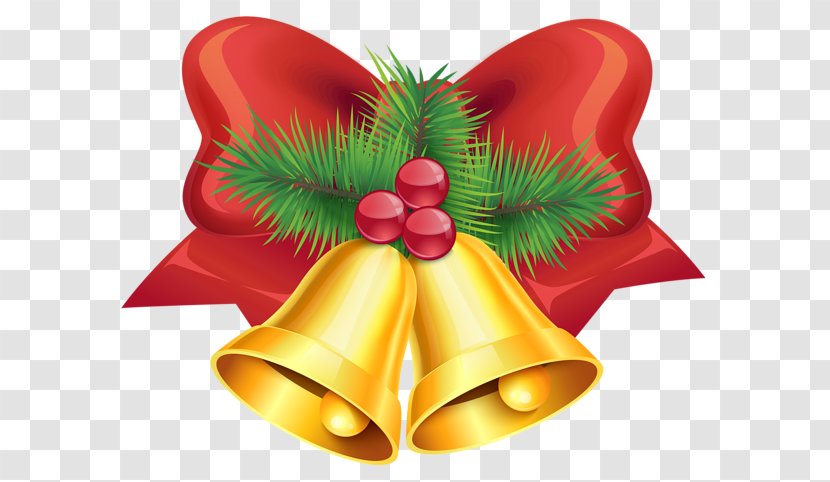 Christmas Decoration Clip Art - Ornament - Bells Transparent PNG