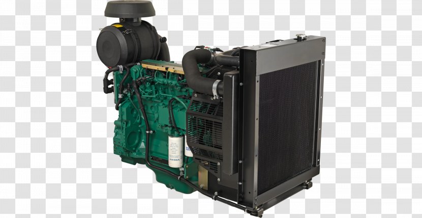 AB Volvo Diesel Engine Generator Electric - Hardware Transparent PNG