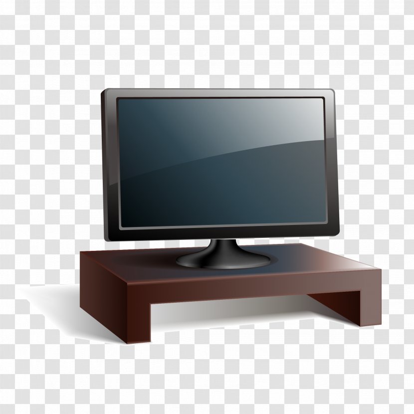 Furniture Interior Design Services - Computer Monitor Accessory - Vector European-style Coffee Table Transparent PNG