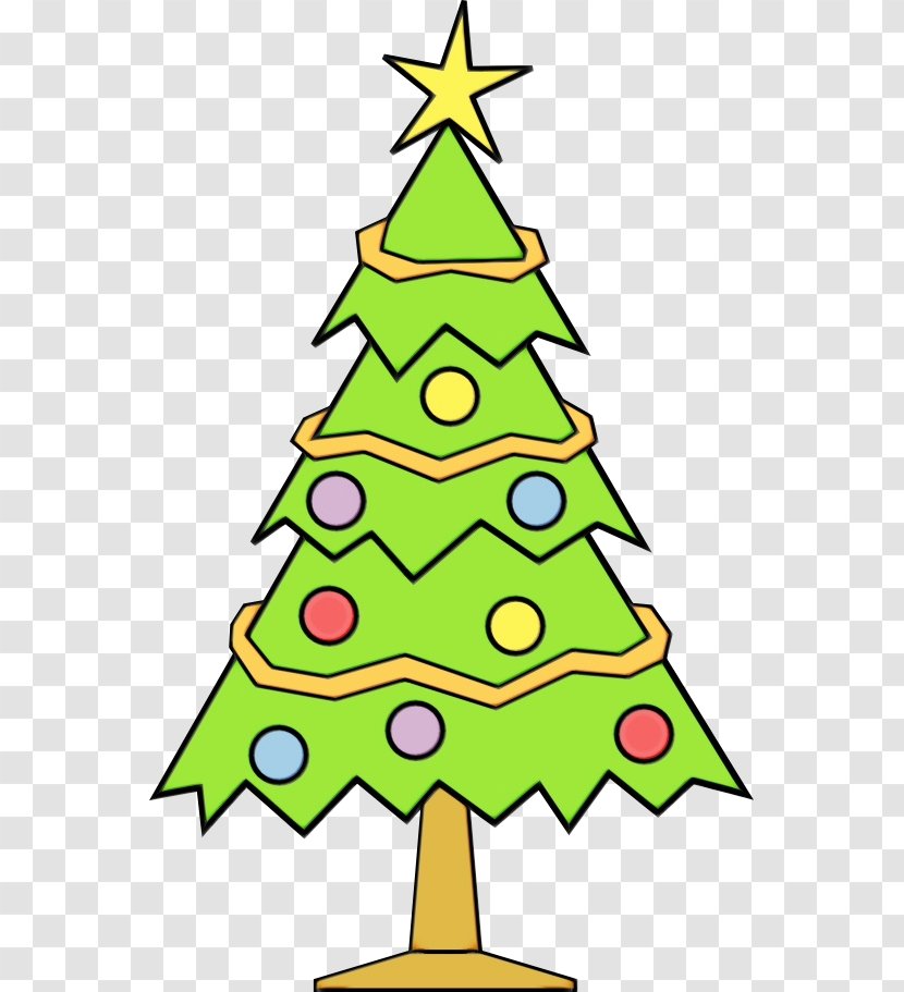Christmas Tree - Green - Woody Plant Pine Transparent PNG