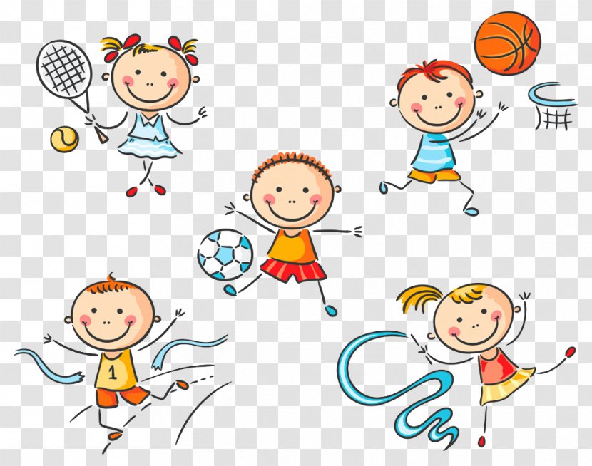 Child Sport Clip Art - Kids Sports Transparent PNG