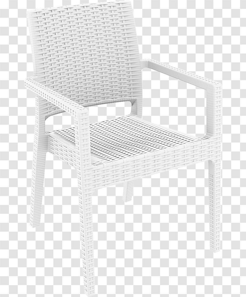 Table Chair Garden Furniture - Armrest Transparent PNG