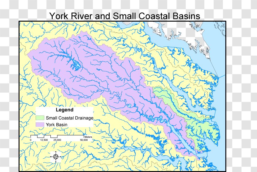 York River Pamunkey Map Atlas - Area Transparent PNG