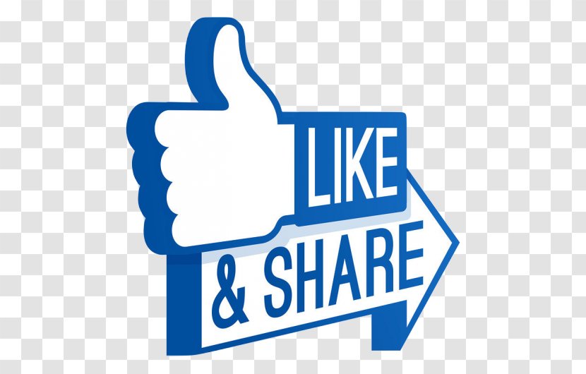 Facebook Like Button - Blue - Mike Transparent PNG