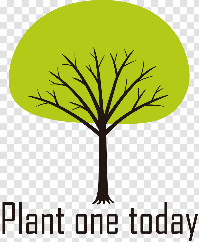 Plant One Today Arbor Day Transparent PNG