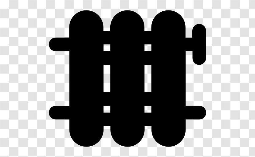 Monochrome Black And White Logo - Symbol - Radiator Transparent PNG