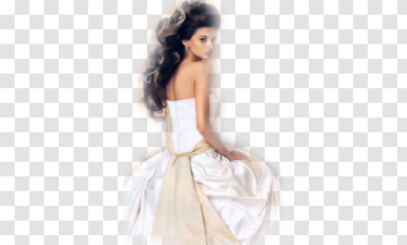 Wedding Dress Gown Party Bride - Cartoon Transparent PNG