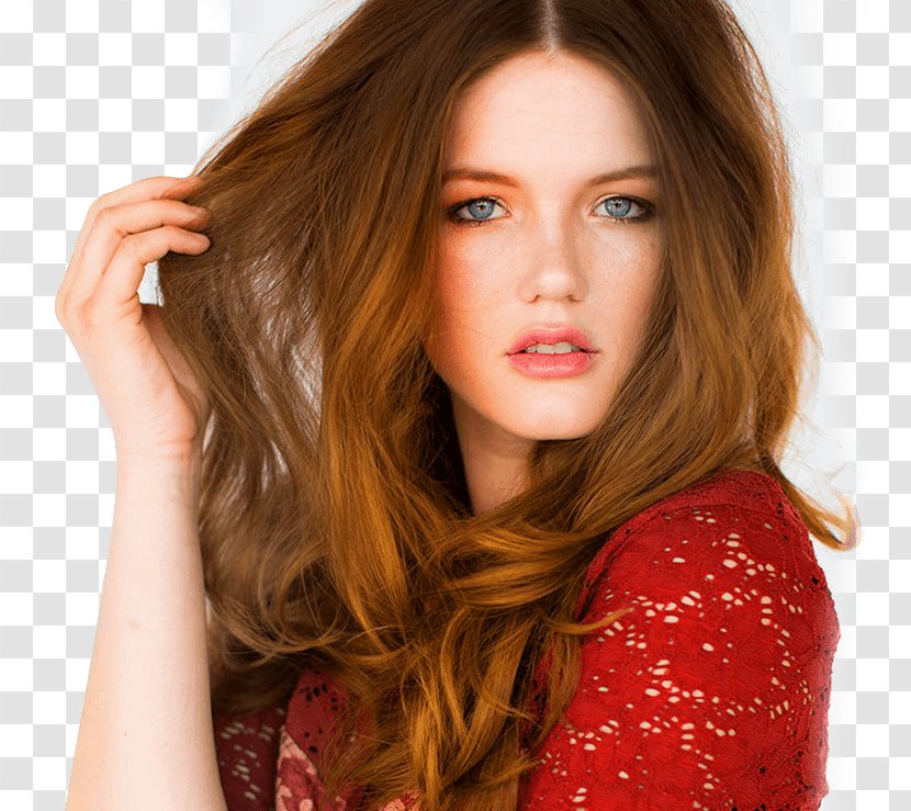 Long Hair Fashion Coloring Layered - Cartoon - Model Agency Transparent PNG