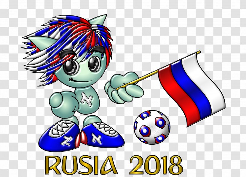 2018 World Cup Clip Art 2014 FIFA Football Zabivaka - Cartoon Transparent PNG