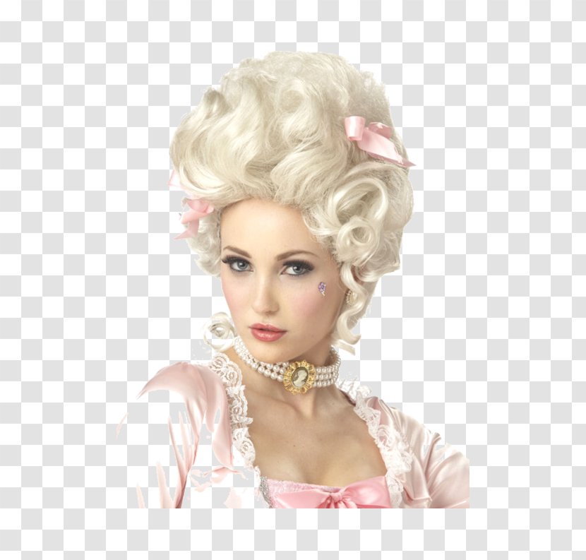 Marie Antoinette Wig Halloween Costume Clothing - Dress Transparent PNG