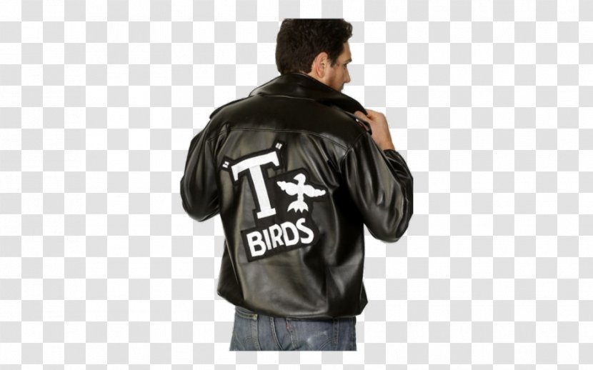 Leather Jacket Clothing Danny Zuko Costume Transparent PNG