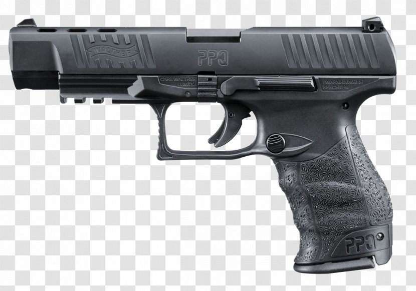 Walther PPQ .40 S&W Carl GmbH Trigger Pistol - Handgun Transparent PNG