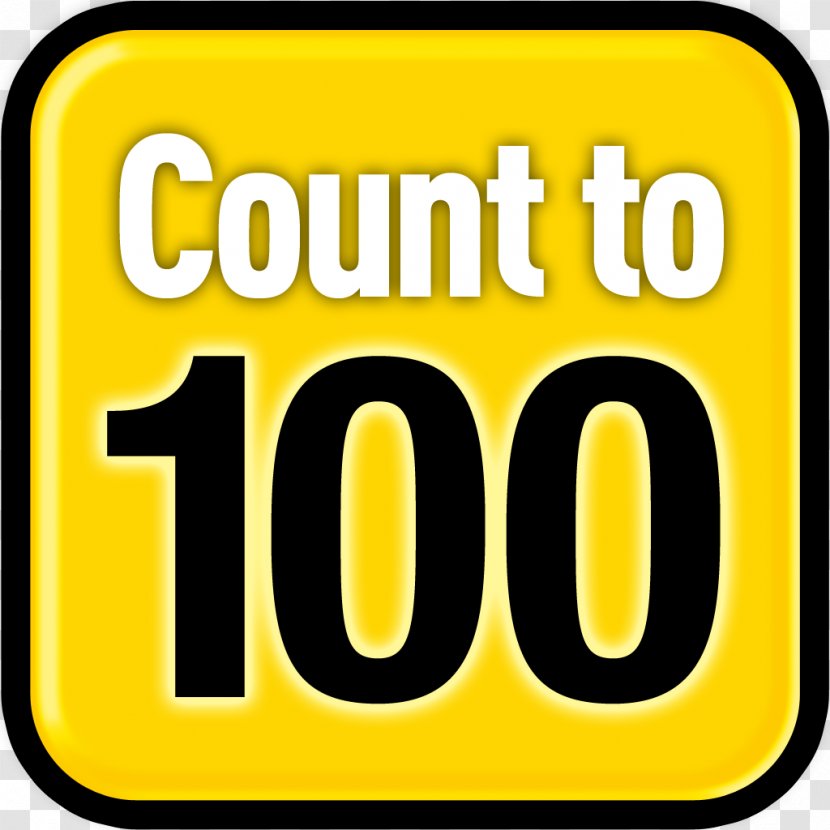 I Can Count To 100 Von Counting Mathematics - Learning - Autism Awareness Transparent PNG