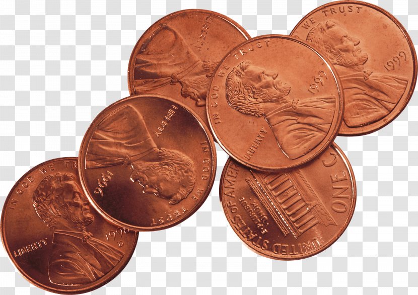 Copper Metal Scrap Wire Recycling - Coins Image Transparent PNG