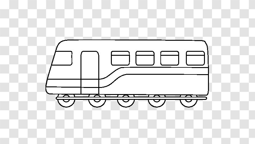 Train Rail Transport Drawing Coloring Book Goods Wagon - Text Transparent PNG