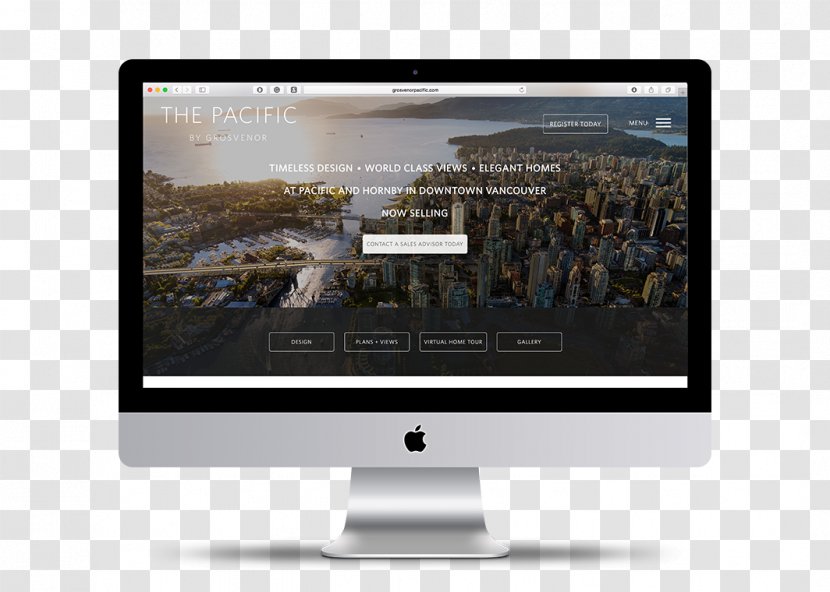 Responsive Web Design Business Apple West Vancouver HTML - Real Estate Transparent PNG