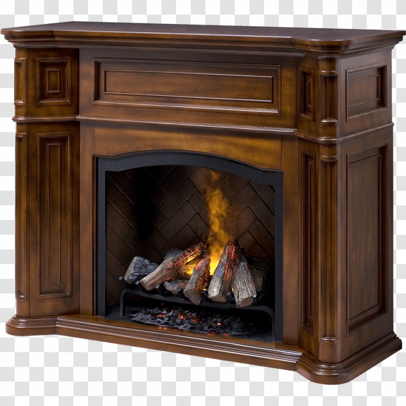 Electric Fireplace GlenDimplex Mantel Firebox - Living Room - Stove Transparent PNG