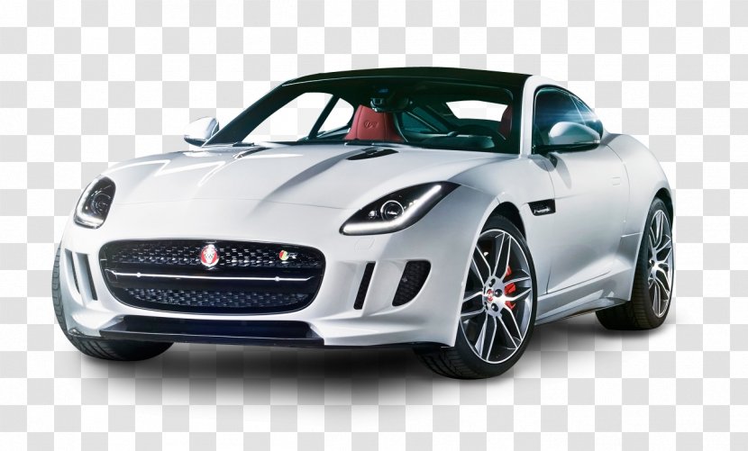 2014 Jaguar F-TYPE Coupe 2015 R R-Coupe Car - Hood - F TYPE White Transparent PNG