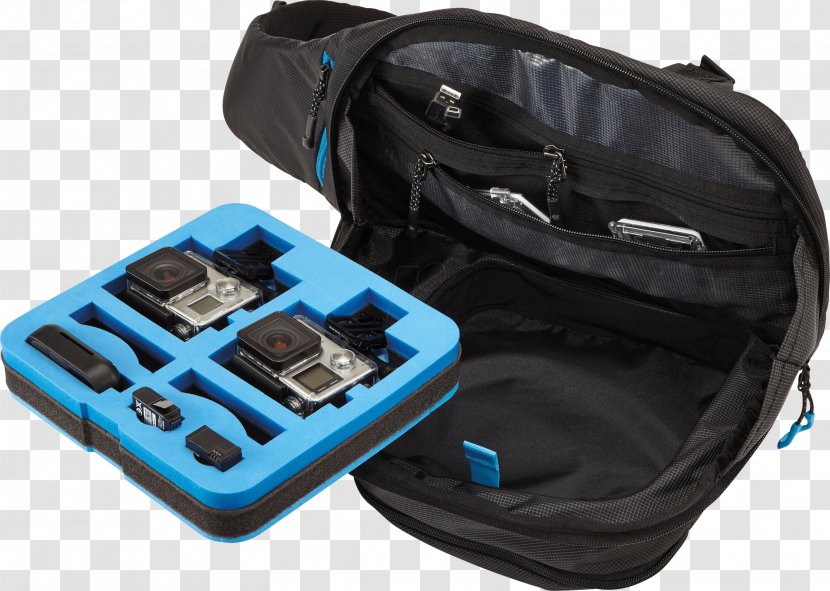 Camera GoPro Backpack Thule Bag - Secure Digital Transparent PNG