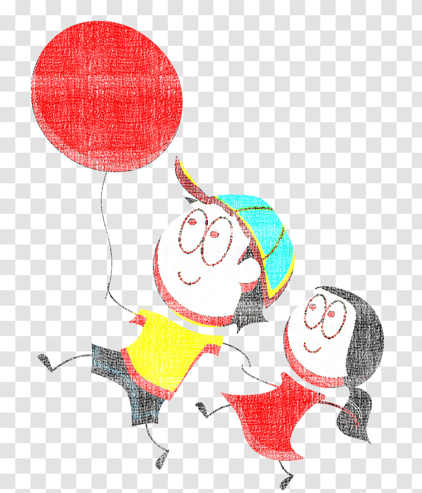 Character Balloon Pattern Line Science Transparent PNG