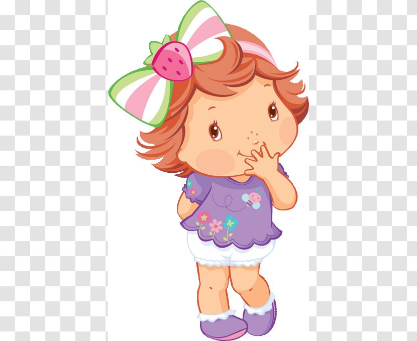 Strawberry Shortcake Paper Pin Party - Flower - Fresas Transparent PNG