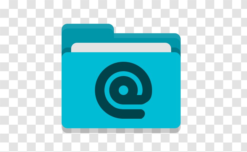 Clip Art Email - Turquoise - Ico Icon Transparent PNG
