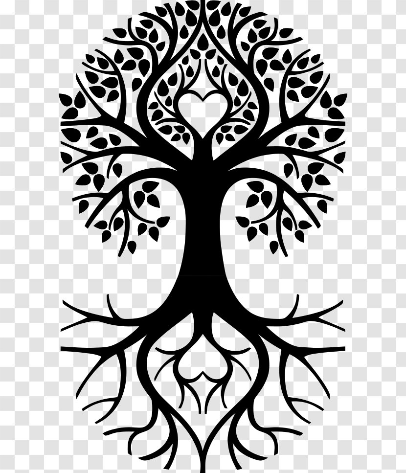 Tree Of Life Symbol Image Logo - Symmetry - Leaf Transparent PNG