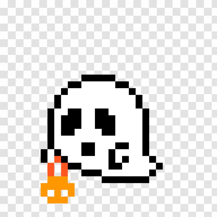 Pixel Art Drawing Halloween Ghost - Rectangle Transparent PNG
