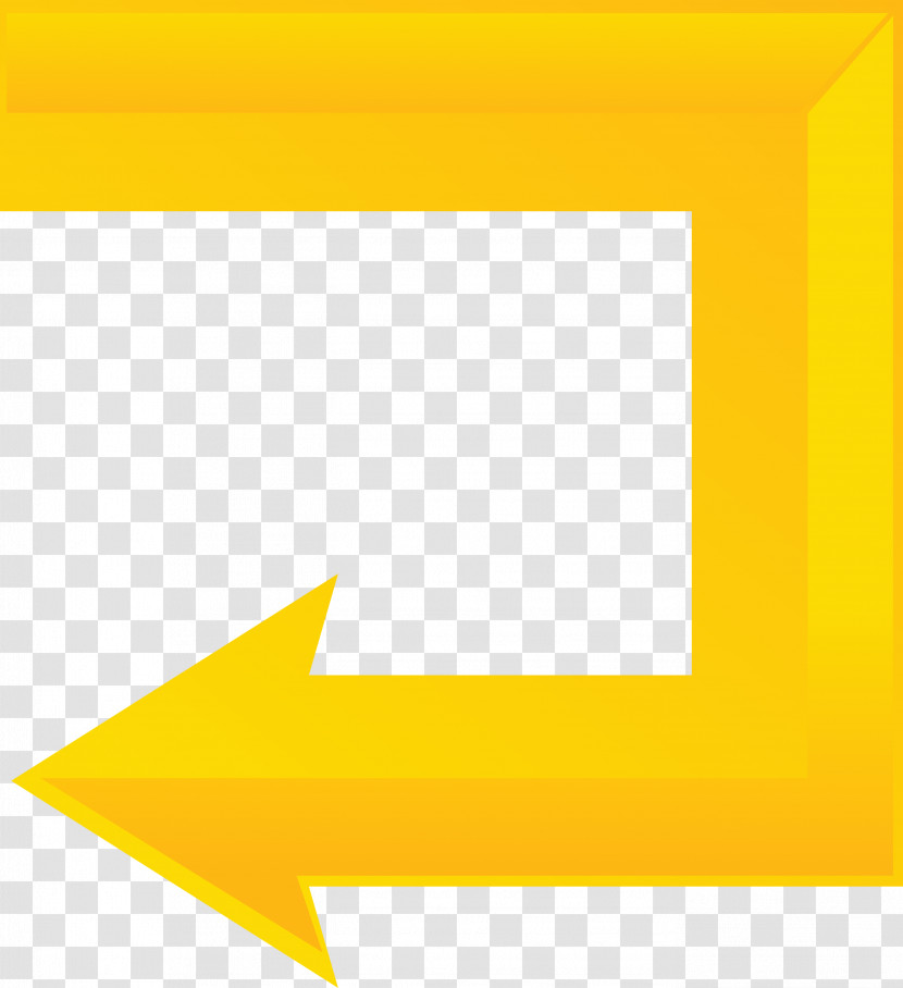 U Shaped Arrow Transparent PNG