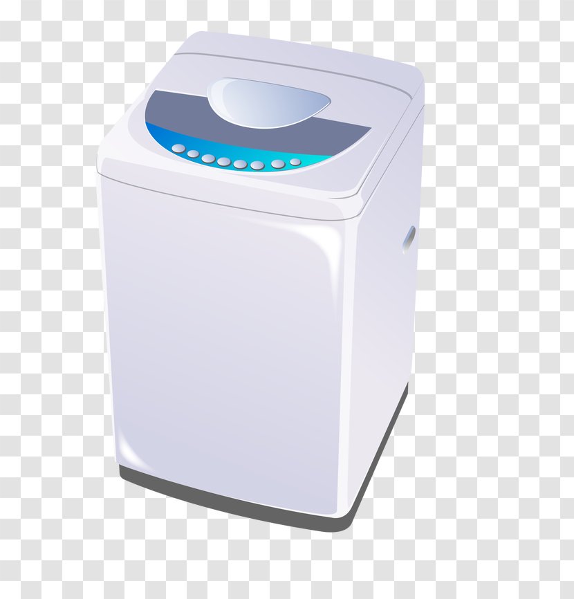 Washing Machine Clothes Iron Laundry Home Appliance - Vector Transparent PNG