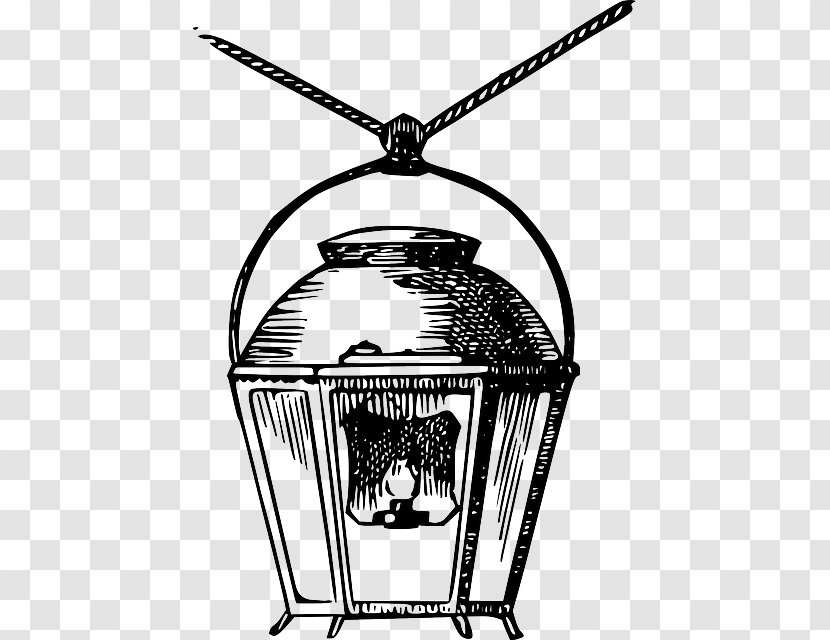 Gas Lighting Lantern Electric Light Vector Graphics - Artwork - Antique Transparent PNG