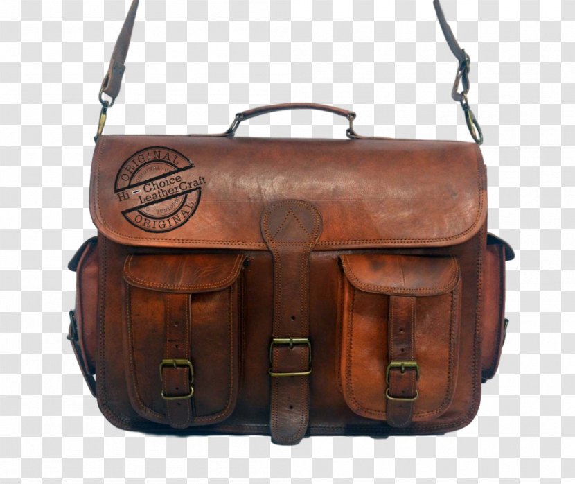 Leather Messenger Bags Briefcase Satchel - Material - Bag Transparent PNG
