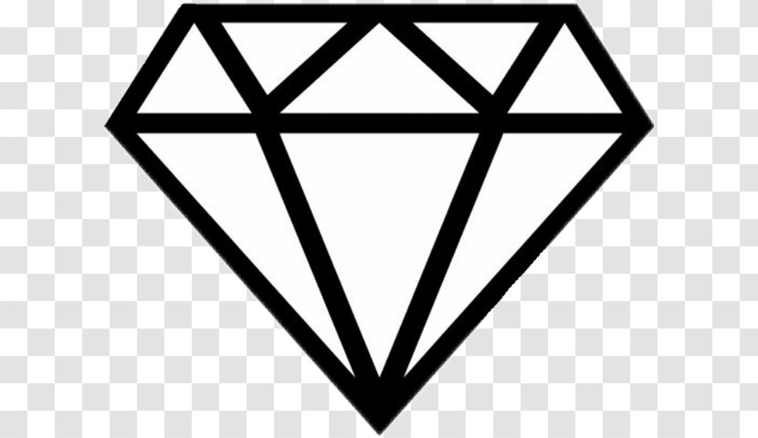 Pink Diamond Gemstone Engagement Ring Silhouette - Tshirt Transparent PNG