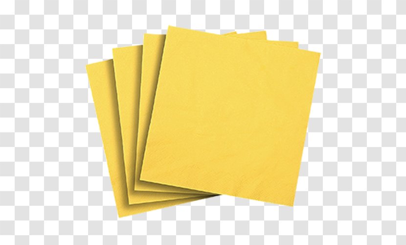 Construction Paper Rectangle - Yellow - Ayran Transparent PNG